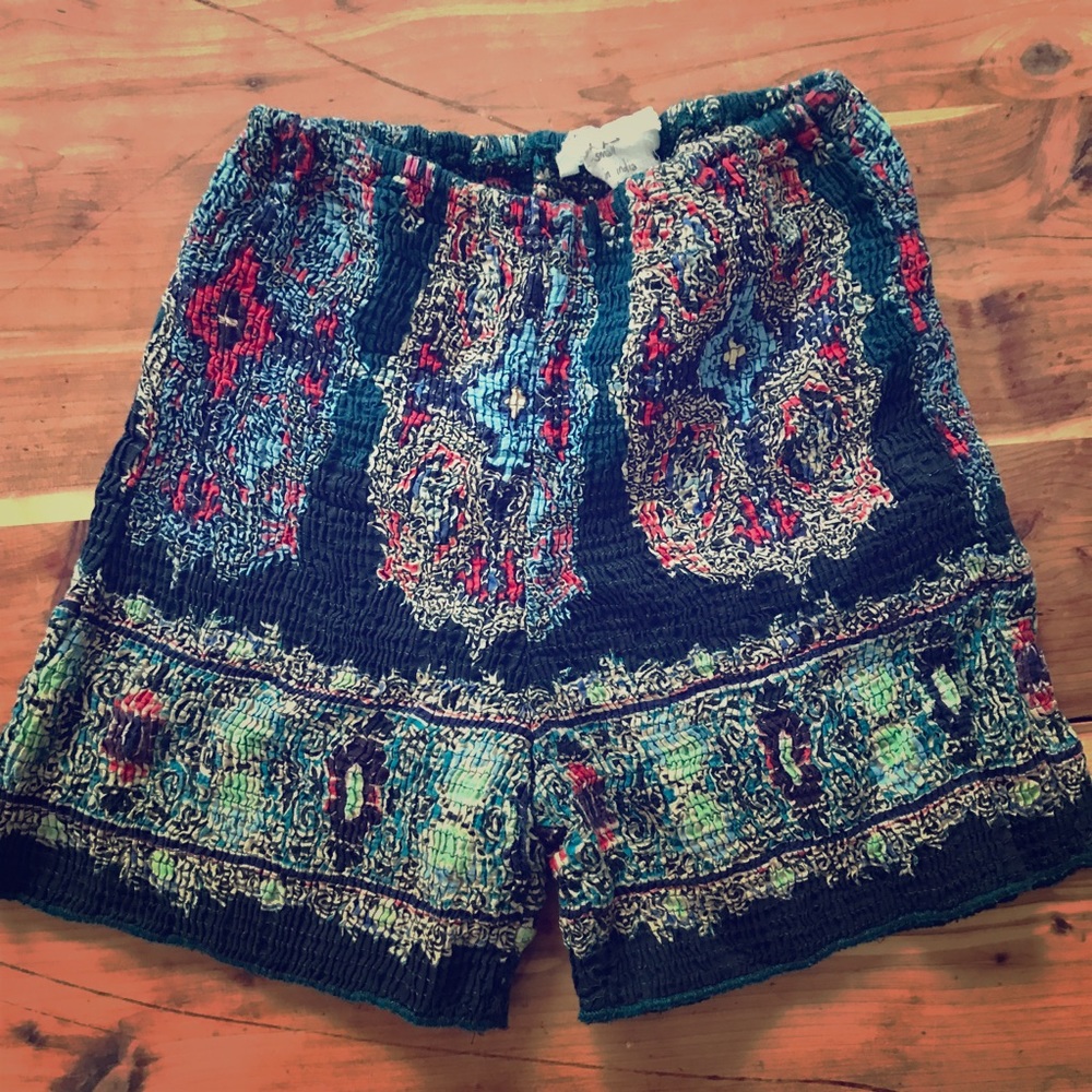 FP One smocked bike shorts